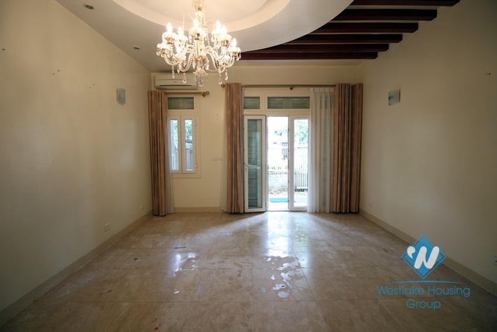 Nice house for rent in Tay Ho area. Unfurnished house